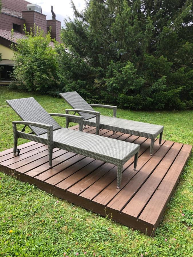 Wohnung Mit See Und Bergsicht Im Vier Sterne Hotel Beatenberg Luaran gambar